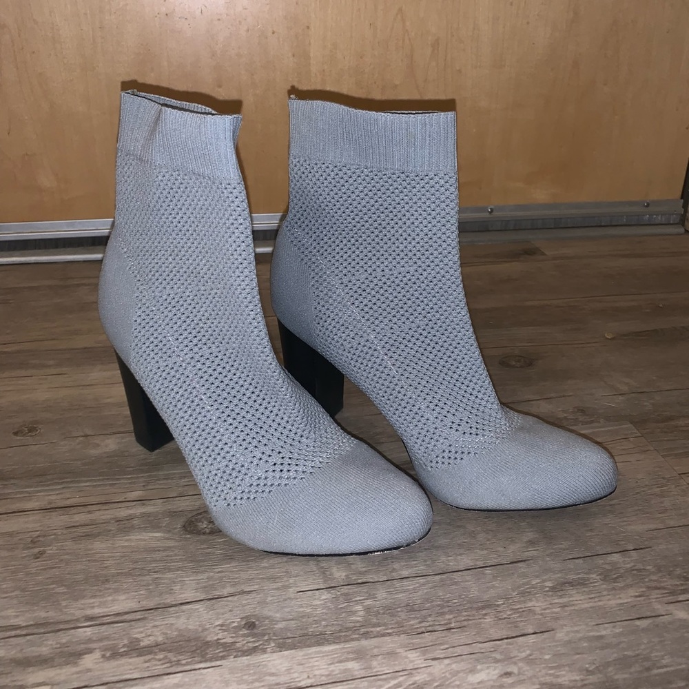 Grey heels